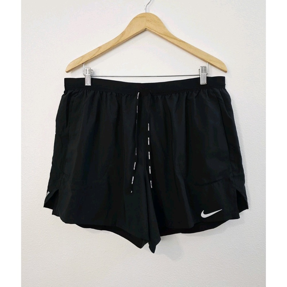 Nike Dri-Fit Flex 5" Stride 2-In-1 Running Shorts Men's Size 2XL Black